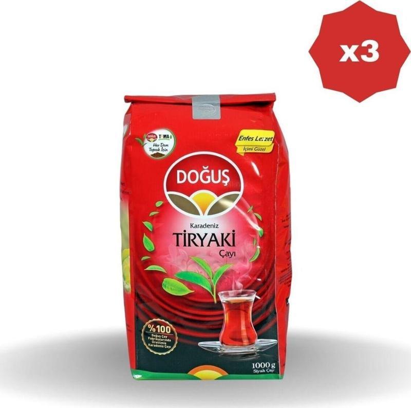 Çay Tiryaki 1 Kg X 3 Adet