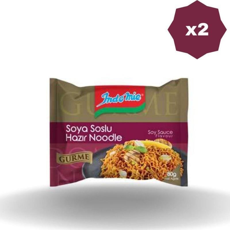 Gurme Noodle Soya Soslu 80G X 2 Adet
