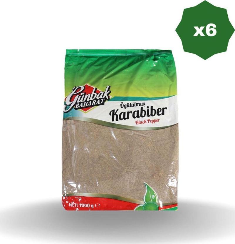 Karabiber 1 Kg X 6 Adet