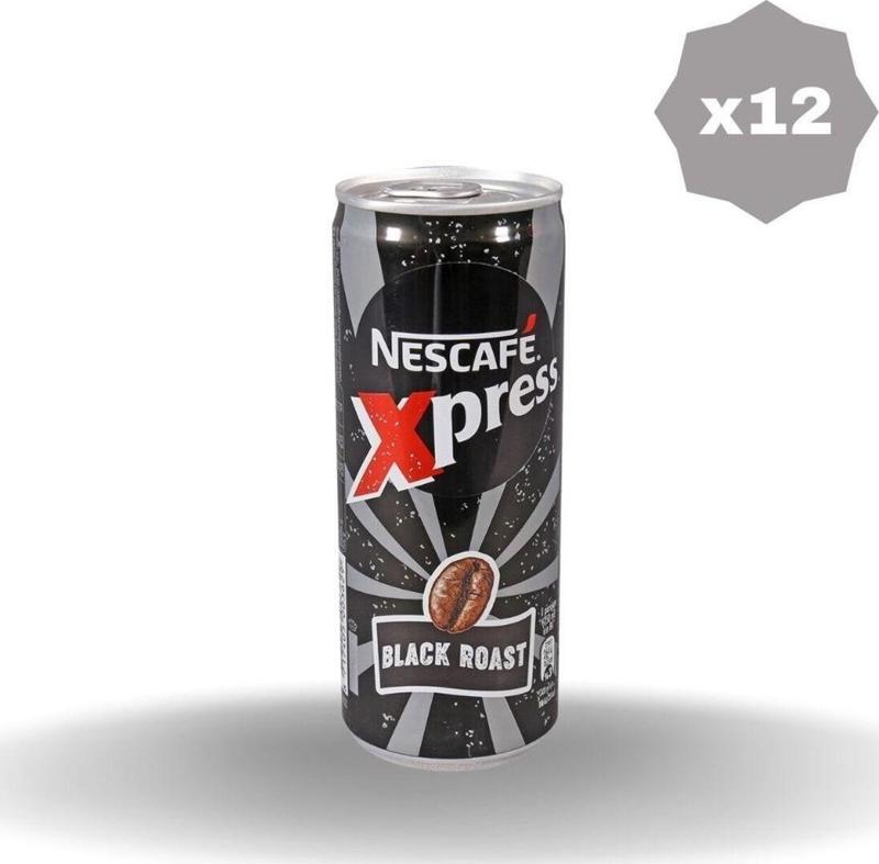 Xpress Black Soğuk Kahve 250 Ml X 12 Adet