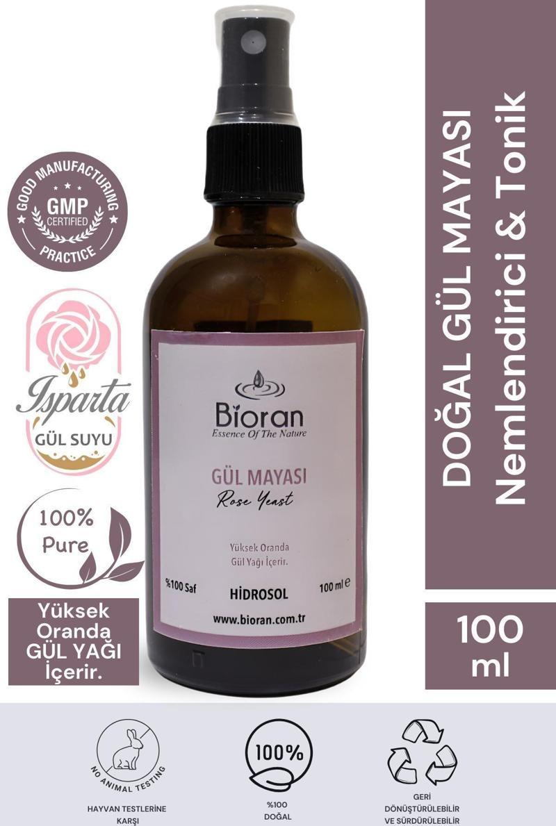 Gül Mayası Aydınlatıcı ve Gözenek Sıkılaştırıcı Sprey Tonik 100 ml