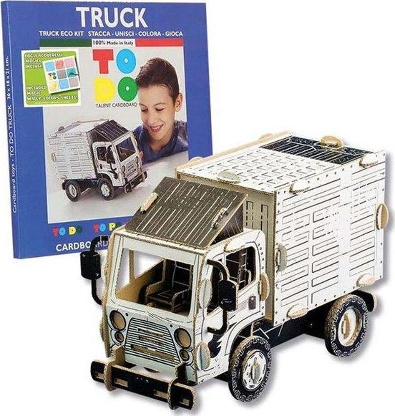 Truck 3D Boyanabilir Maket Tr6007