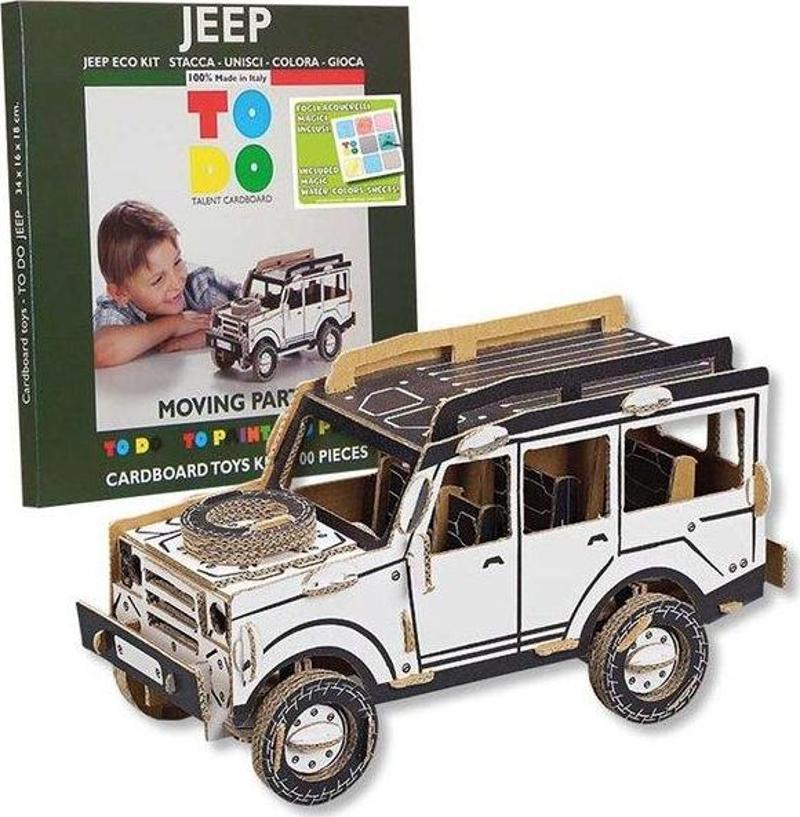 Jeep 3D Boyanabilir Maket Jp6020