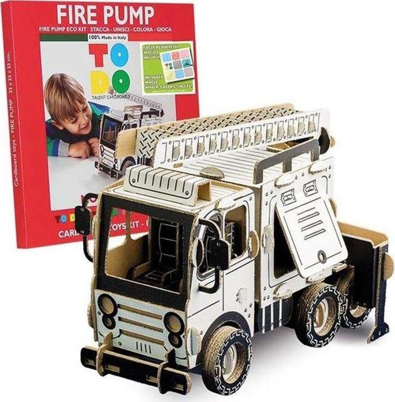 Fire Pump 3D Boyanabilir Maket Fp6005