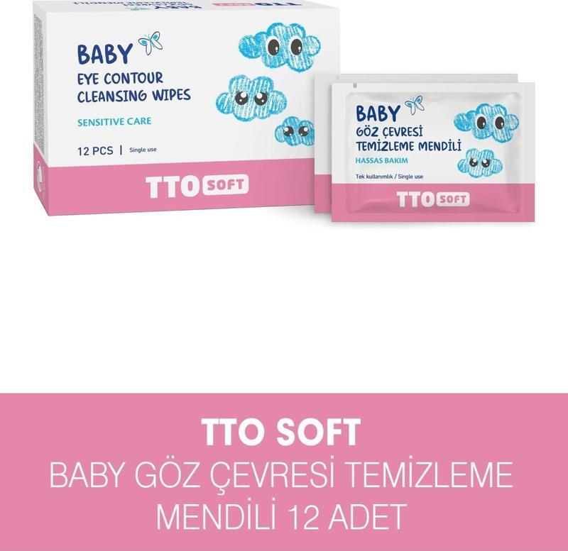 SOFT BABY GÖZ ÇEVRESİ TEMİZLEME MENDİLİ