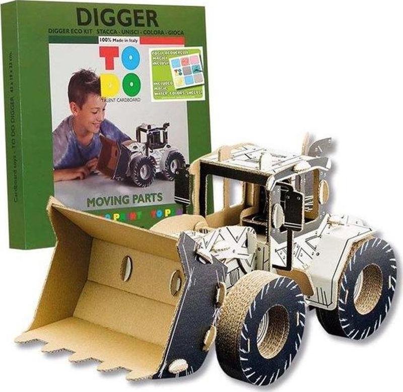 Digger 3D Boyanabilir Maket Dg6009