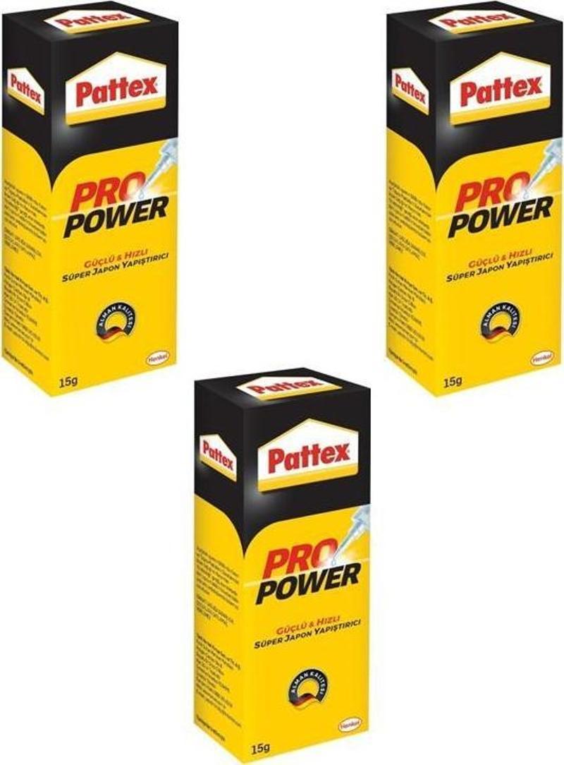 Pro Power Japon Yapıştırıcı 15gr 3 Adet