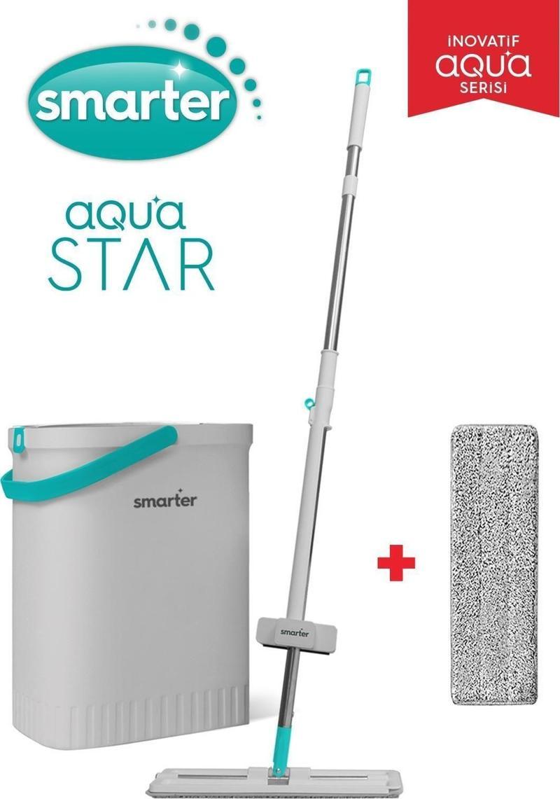 SMARTER AQUA STAR TEMİZLİK SETİ + YEDEK TABLET MOP PASPAS