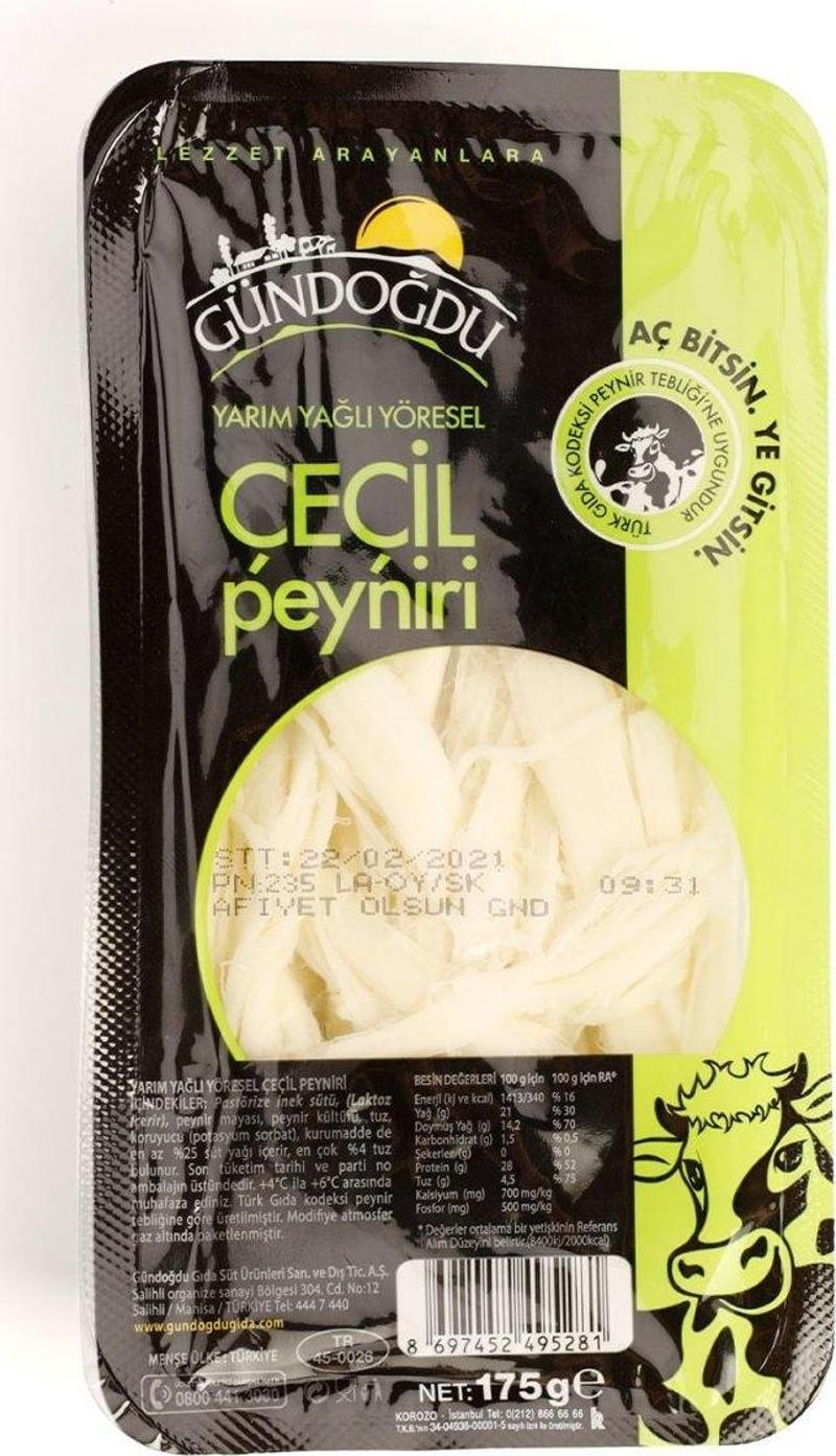 Liflif Çeçil Peyniri 175gr