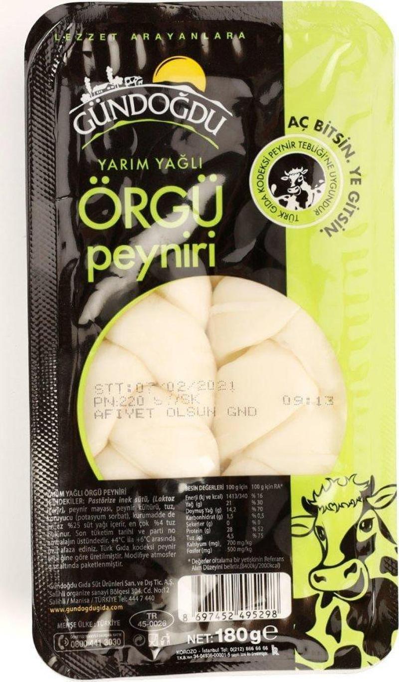 Örgü Peyniri 180gr