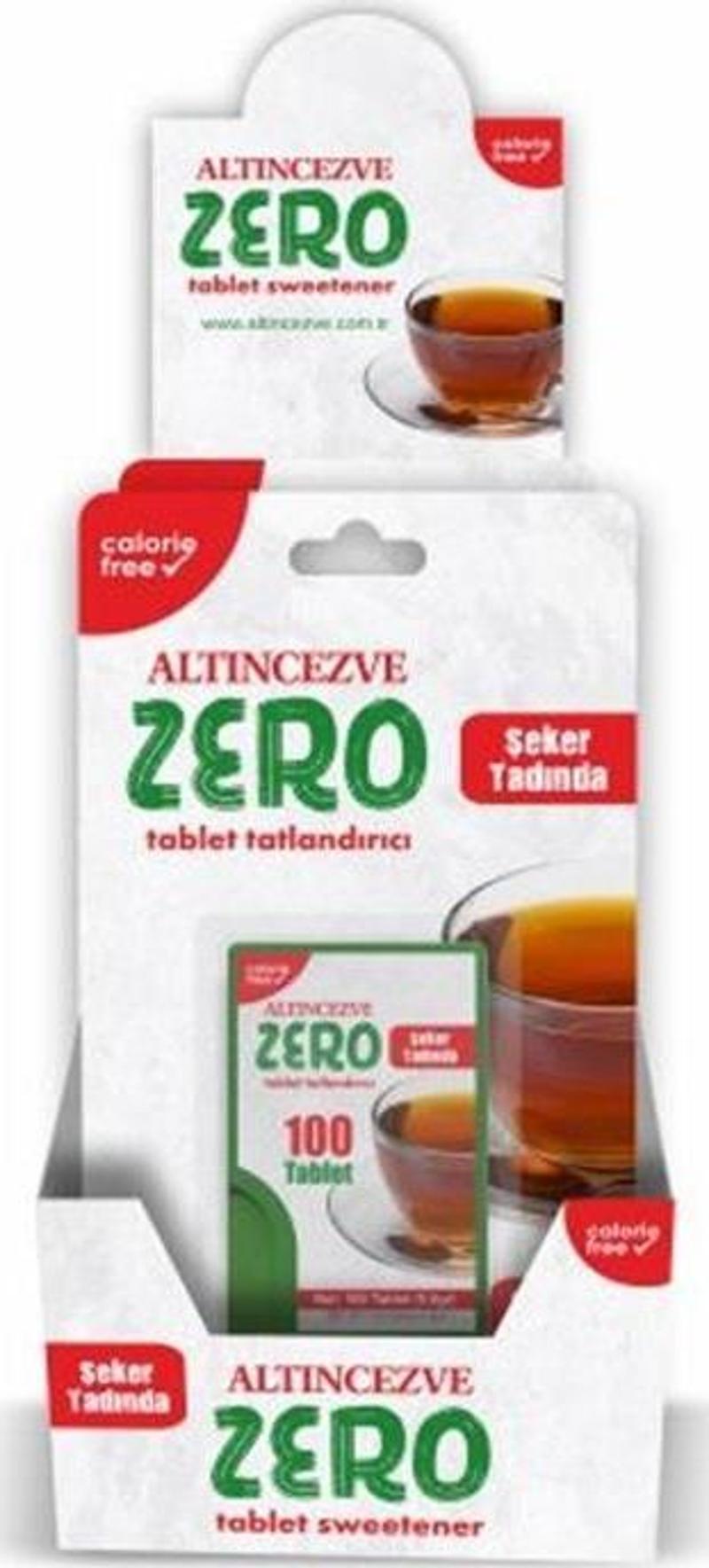 Zero Tablet Tatlandırıcı 100 Tablet