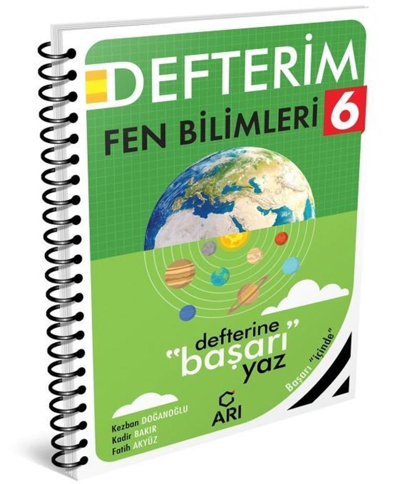 Arı Yayınları 6. Sınıf Fen Bilimleri Fenito Defterim