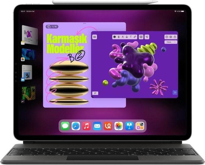 12.9-inch iPad Pro Wi-Fi + Cellular 512GB - Uzay Grisi