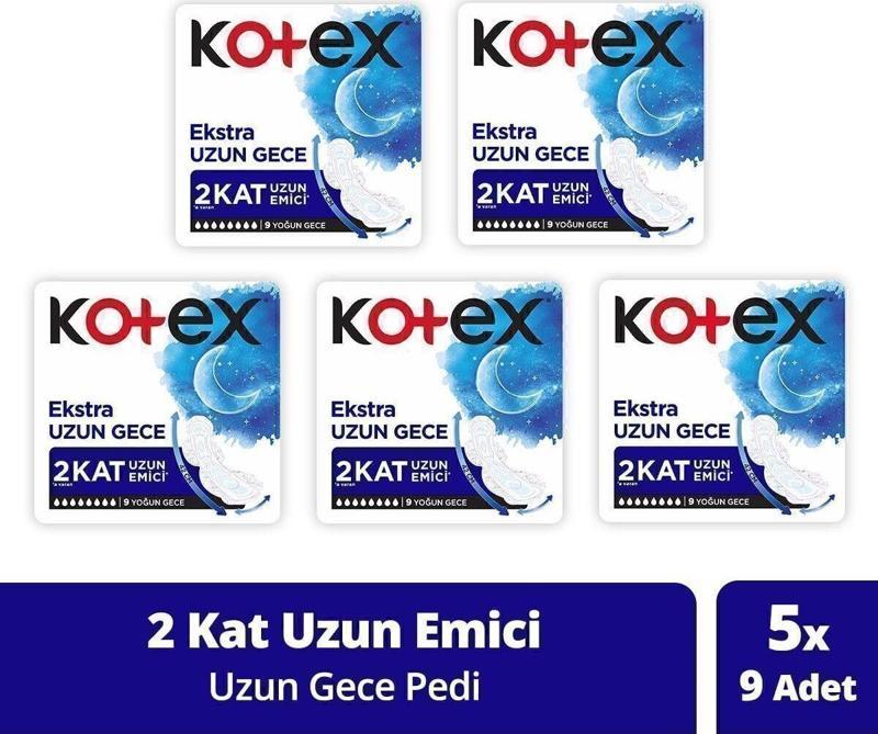 Ultra 9'lu Extra Uzun Gece - 5'li Paket