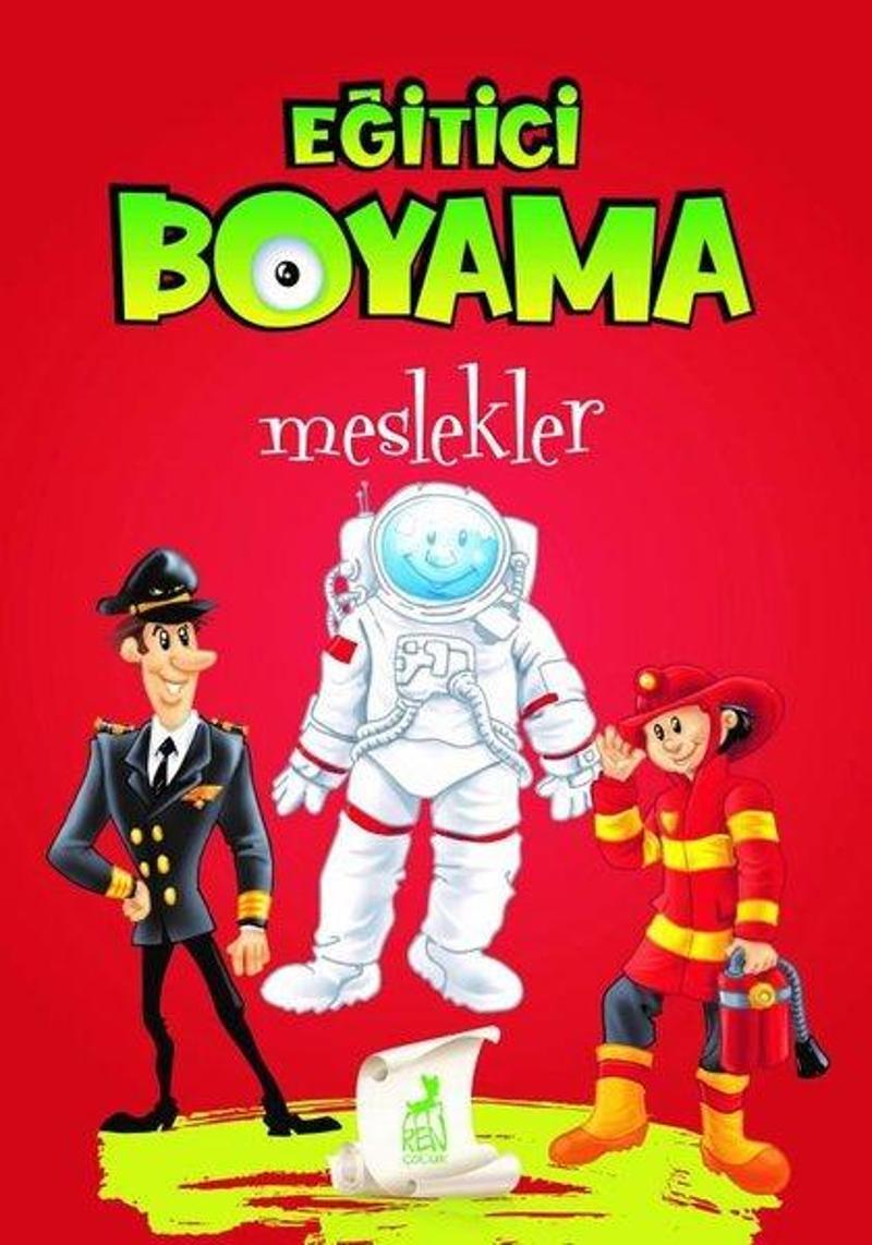 Eğitici Boyama - Meslekler