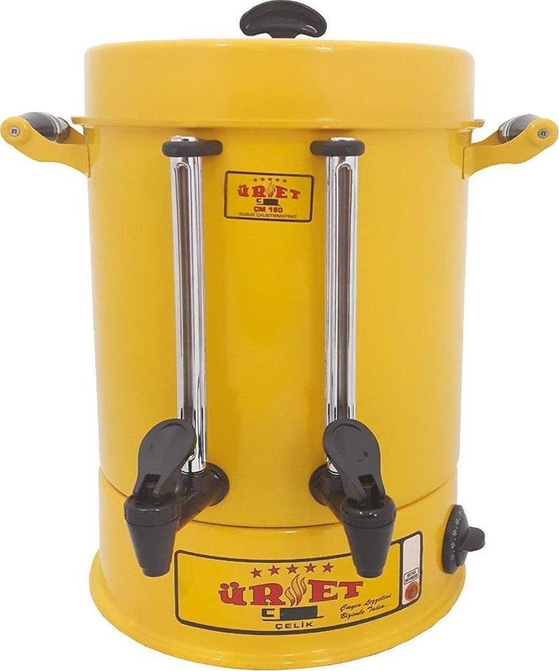 Çelik 9 Litre Boyalı Çay Makinesi - 80 Bardak BCM 80