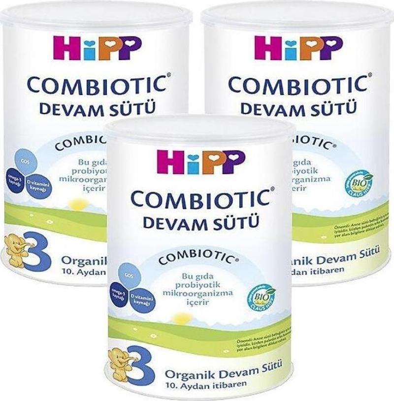 Organik Combiotic Bebek Sütü 3 Numara 350 gr 3 Adet