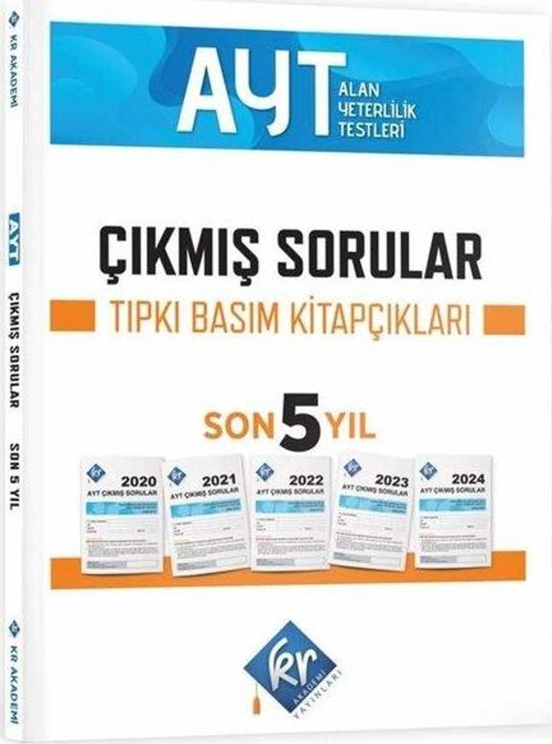 AYT Çıkmış Sorular Son 5 Yıl Tıpkı Basım Fasikülleri