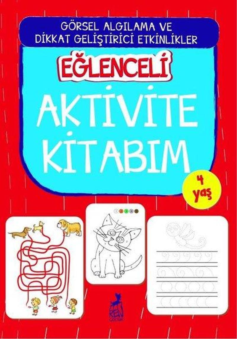 Ren Kitap Yayinevi Eğlenceli Aktivite Kitabım - 4 Yaş - Kolektif