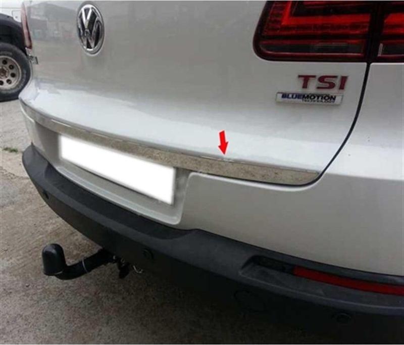 VW Tiguan Krom Bagaj Alt Çıtası 2007-2015 Paslanmaz Çelik