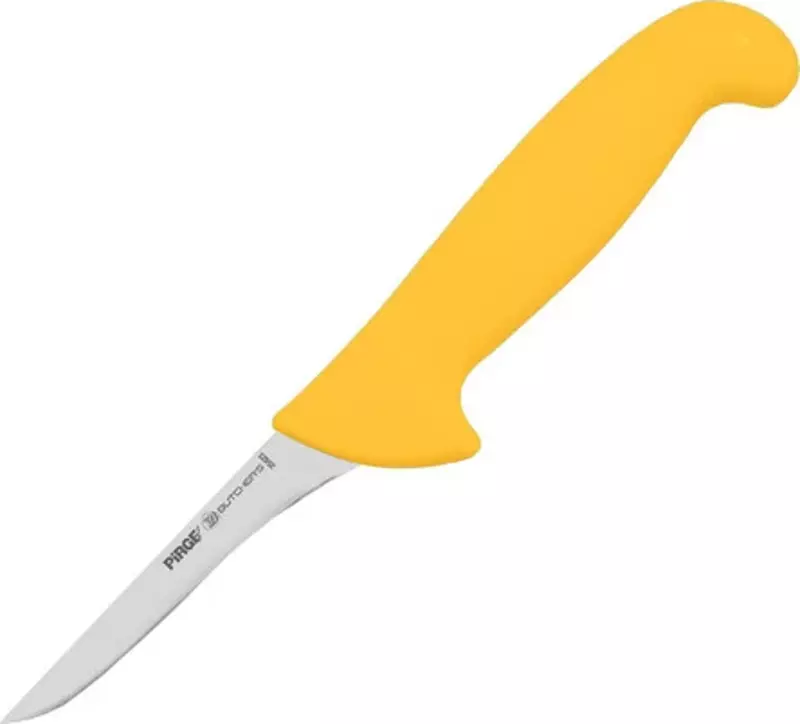 Butcher's Tavuk Sıyırma Bıçağı Düz 10 Cm Sarı