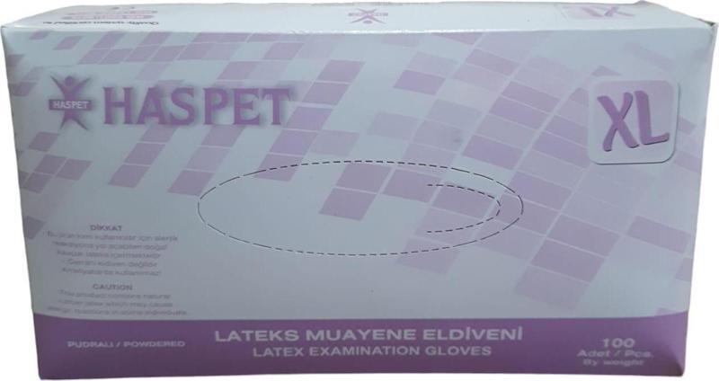 Latex Pudrasız Eldiven XLarge 100'lü