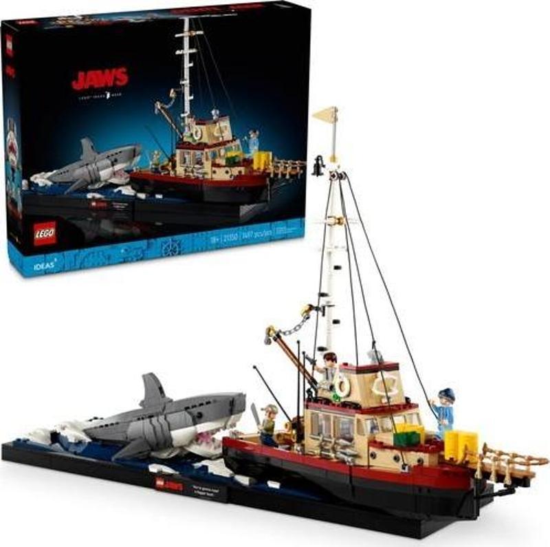 LEGO Ideas - 21350 Jaws (1497 Parça)