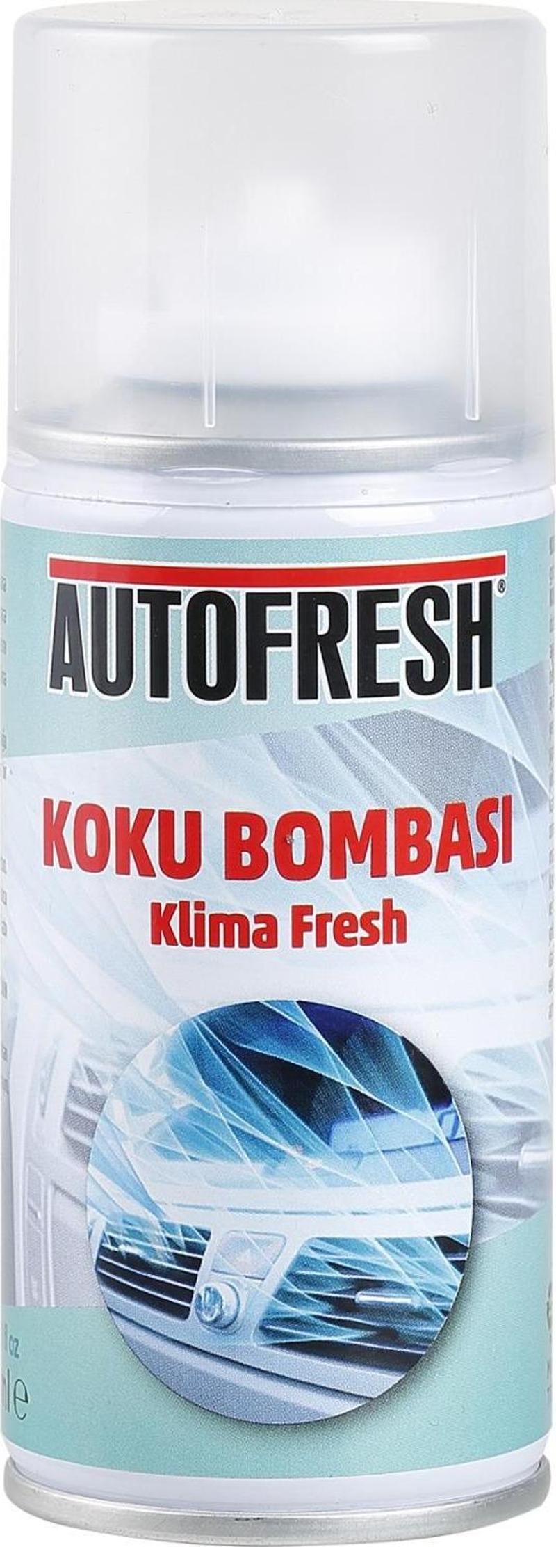 Koku Bombası Klima Fresh Klima Temizleyici Kötü Koku Giderici Sprey Amber Esanslı 150 ML