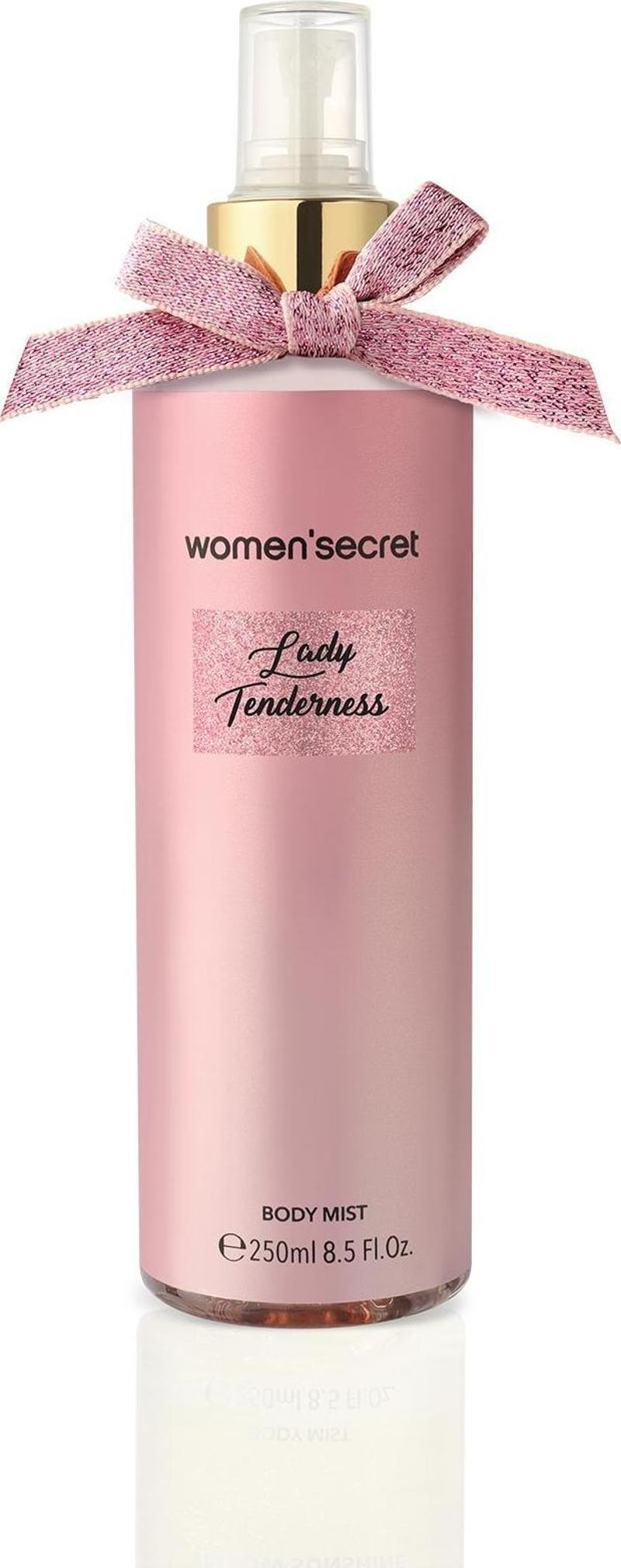 Lady Tenderness Body Mist 250 ml Simli Kadın Vücut Spreyi