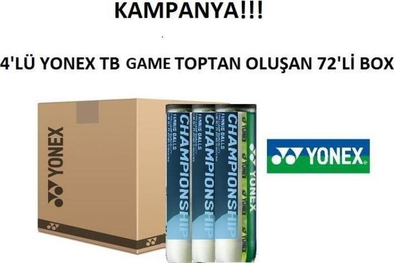 TB CHAMPIONSHIP TENİS TOPU 72'Lİ PAKET-KAMPANYALI