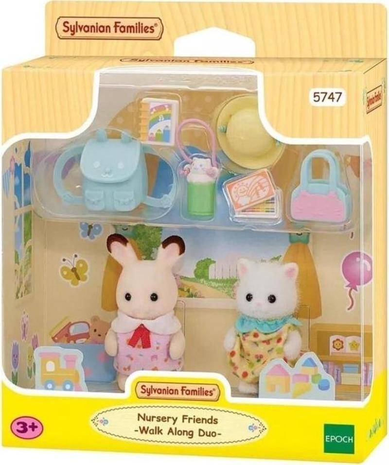 Adore Sylvanian Families Anaokulu Arkadaşları Yol Arkadaşı İkilisi 5747