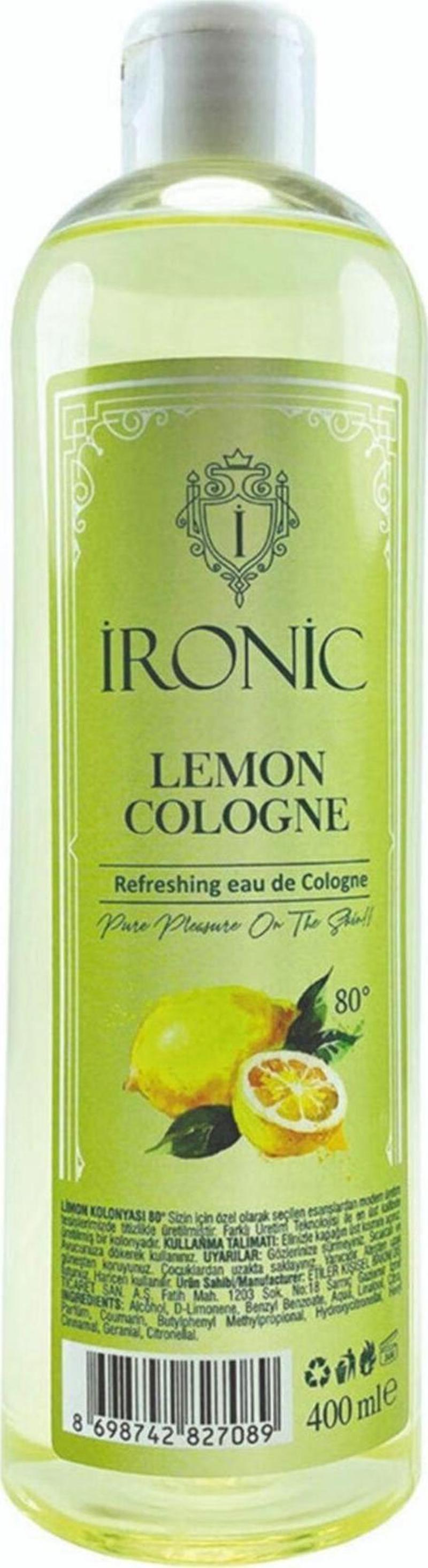 Ironıc 400 Ml Dokme Kolonya