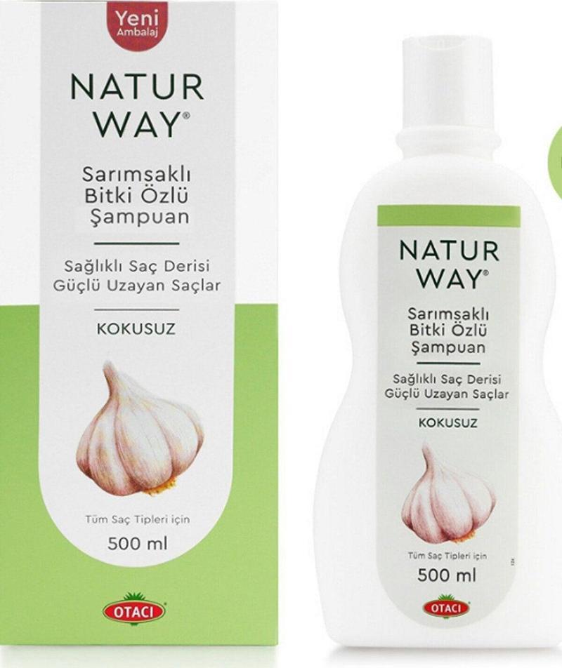 Naturway Sarımsaklı Bitki Özlü Şampuan 500 mlo16 KeyÜrün1240