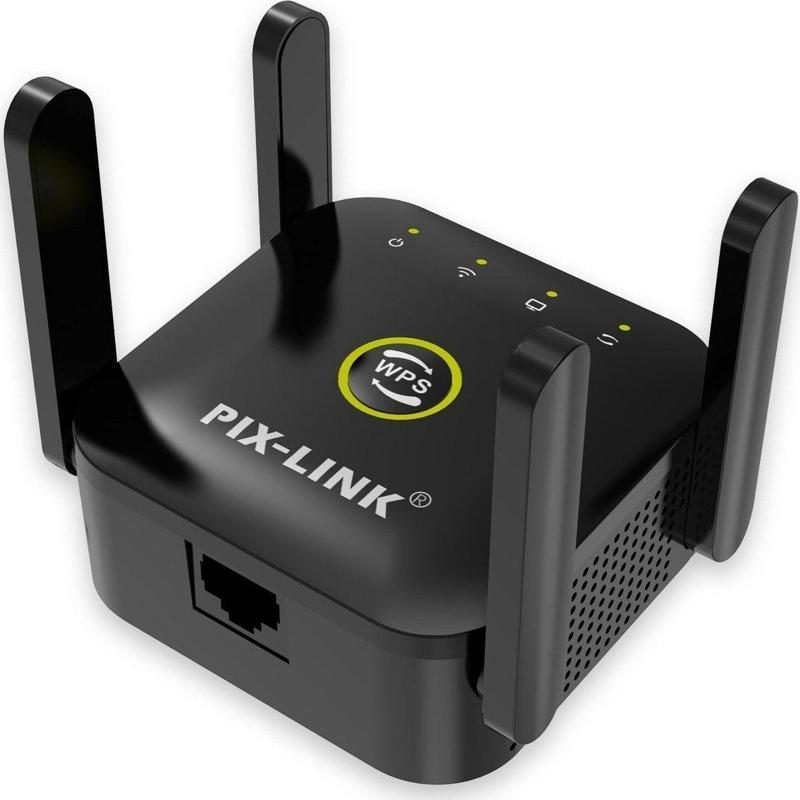 Pix Link Lv-wr24q Wifi-n Repeater Pro Wifi Router Sinyal Güçlendirici WR24Q