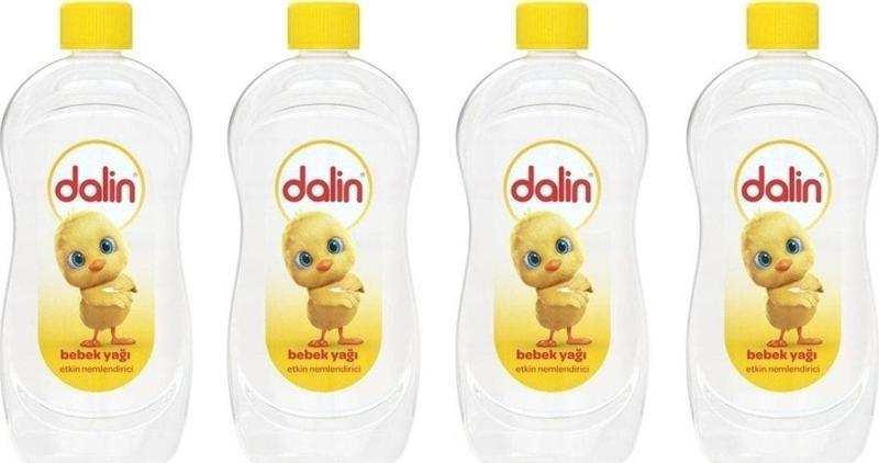 Etkin Nemlendirici 500 Ml Bebek Yağı 8690605032623 (4 Adet)