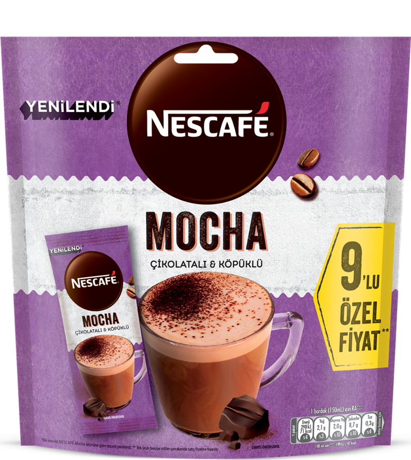 Mocha 9'lu Paket 9x17g