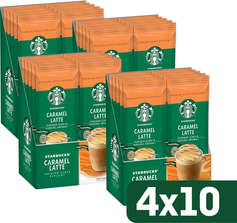 Caramel Latte Premium Kahve Karışımı 23 gr x 40 Adet