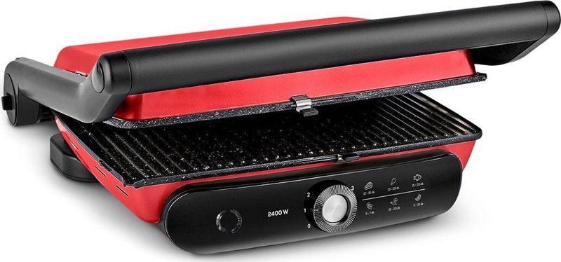 Gastro Grill Pro 2400W Izgara Ve Tost Makinesi Kırmızı