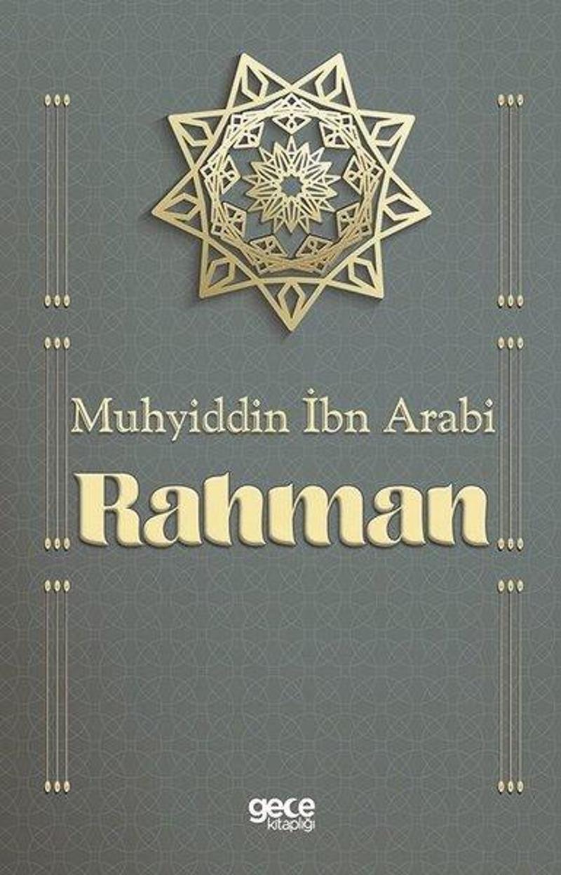 Gece Kitaplığı Rahman - Muhyiddin İbnü'l Arabi