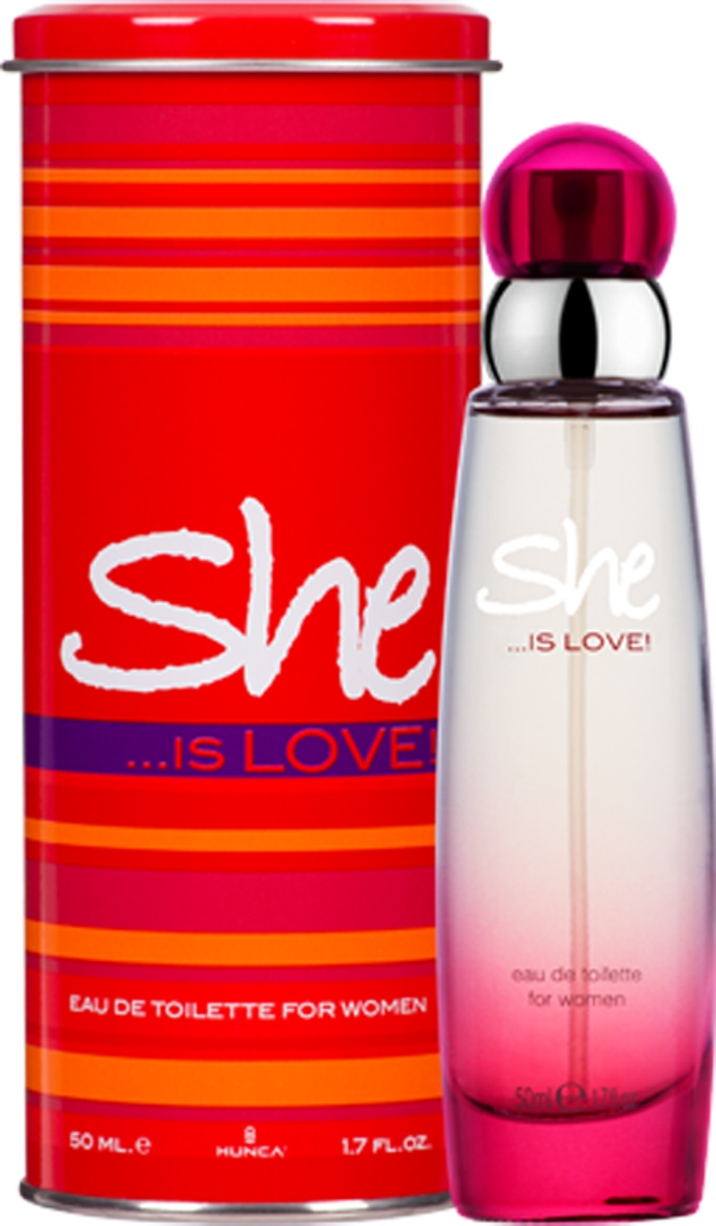 Hunca She Love Edt 50 ml Kadın Parfümü