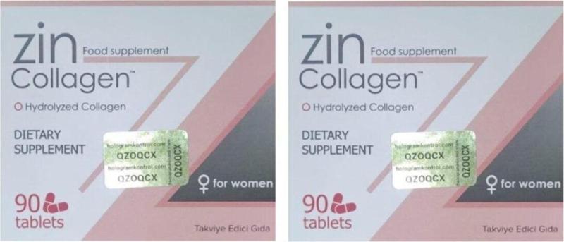 Collagen Allezin Food Supplement 90 Tablet 2 Li Adet