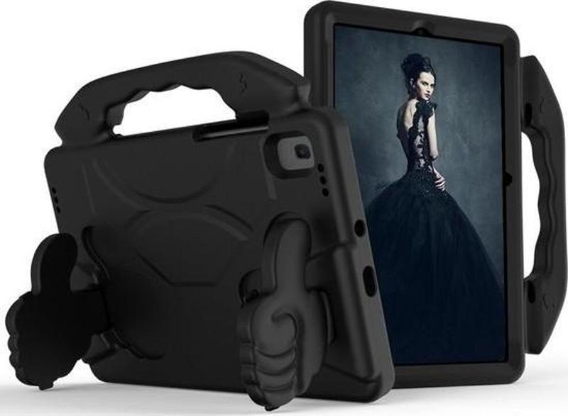 Apple İpad Pro 9.7 İnç Kılıf Yatay Stadlı Çocuk İçin Parmaklı Eva Like Silikon Kılıf