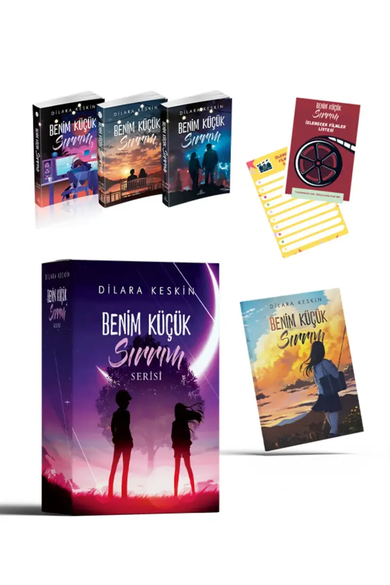 Benim Küçük Sırrım Seti - 3 Kitap Takım - Hediyeli Özel Kutu