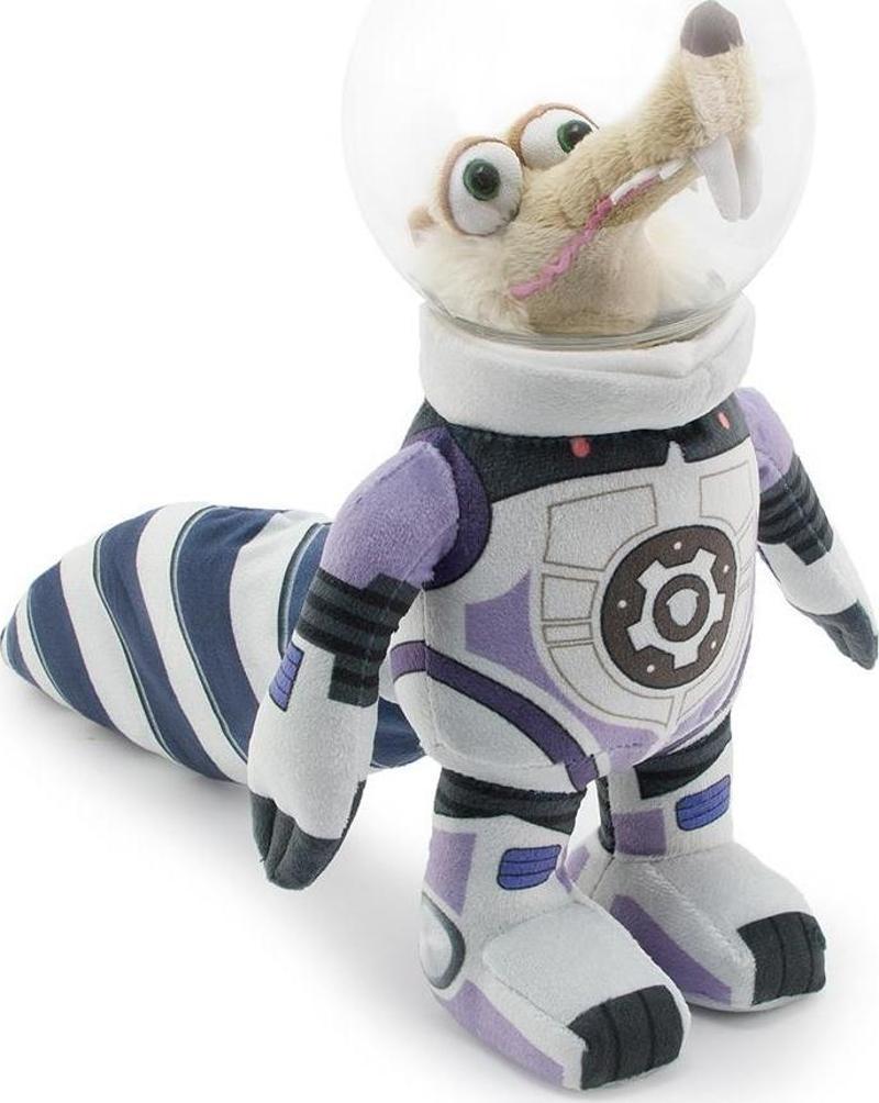 Ice Age - Buz Devri 5 Astronot Scrat Kasklı Peluş Figür 22cm