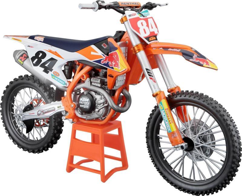 1/6 Red Bull KTM 450 SX-F 2018 Factory Edition Motosiklet