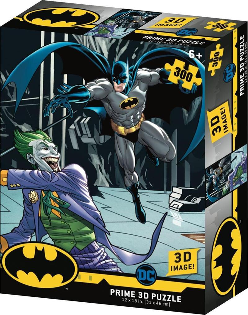 Prime 3D - Batman vs Joker 300 Parça Puzzle 33002