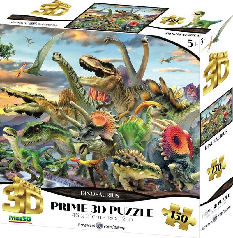 Prime 3D - Dinozorlar 150 Parça Puzzle 10889