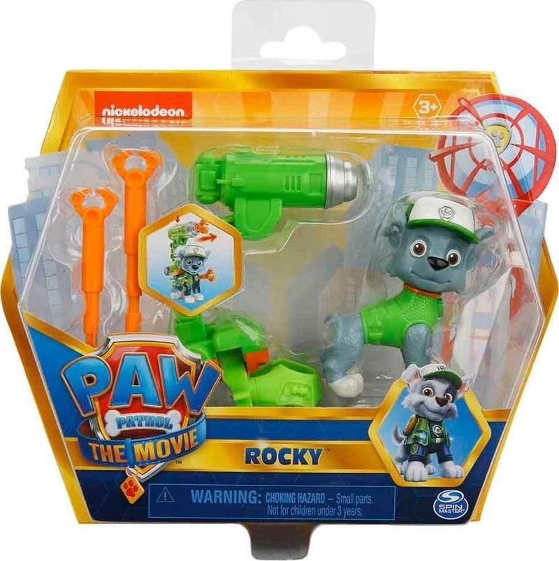 Paw Patrol The Movie Kahraman Figürleri - Rocky