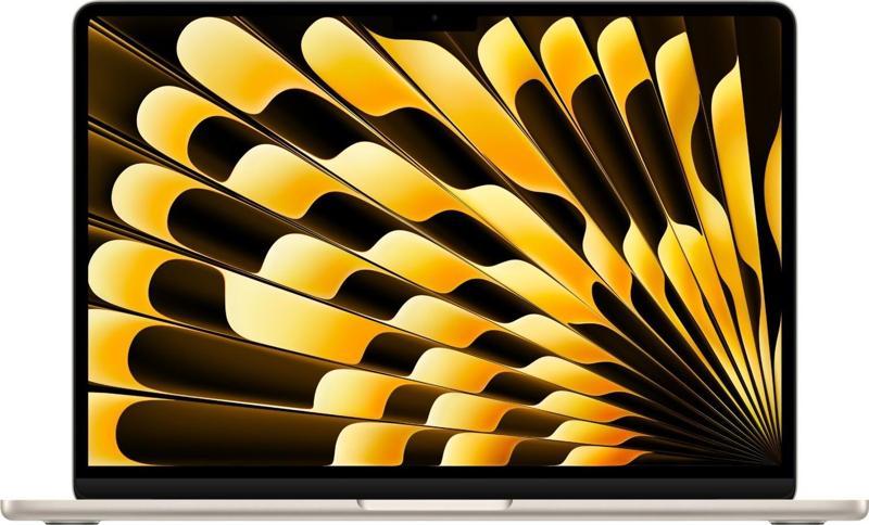 MacBook Air M3 Çip 8GB 256GB SSD macOS 13" Taşınabilir Bilgisayar Yıldız Işığı MRXT3TU/A