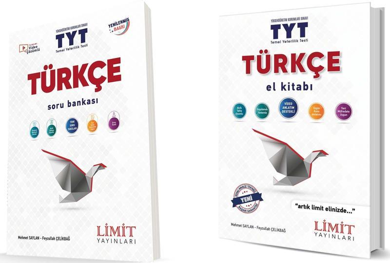 Limit Tyt Türkçe Soru Bankası + El Kitabı Seti 2 Kitap 2024